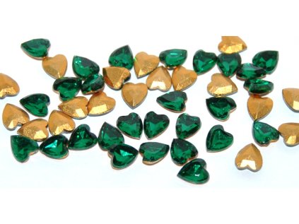 Cabochons - Heart 6,5x5,5mm