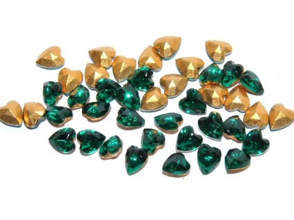 Cabochons - Heart 6x5mm