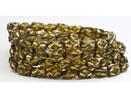 Pressed Beads - 12x8mm