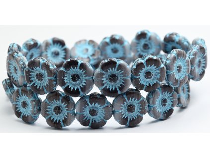 Flowers-5- 18mm - Pressed beads