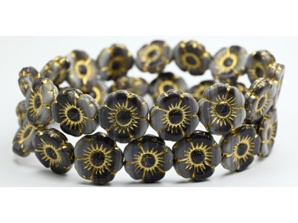 Flowers-5- 18mm - Pressed beads
