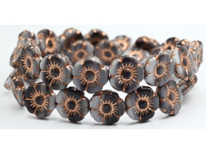 Flowers-5- 18mm - Pressed beads