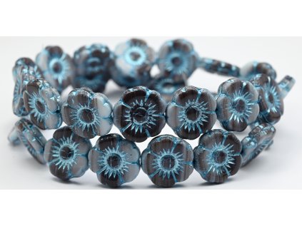Flowers-5- 18mm - Pressed beads