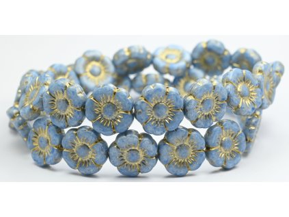 Flowers-5- 18mm - Pressed beads