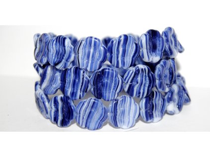 Flowers-5- 18mm - Pressed beads