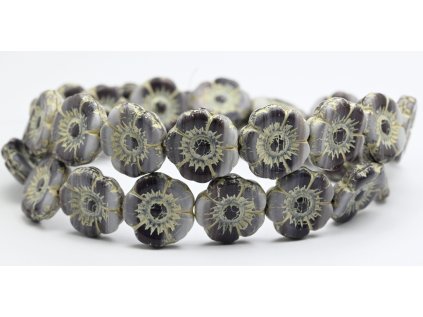 Flowers-5- 18mm - Pressed beads