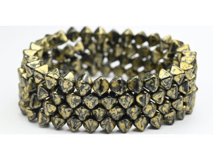 Pressed beads - fantasy 8mm