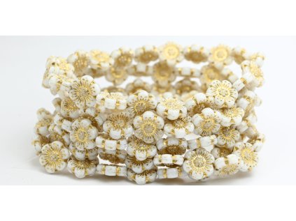 Flowers 14mm - Pressed beads