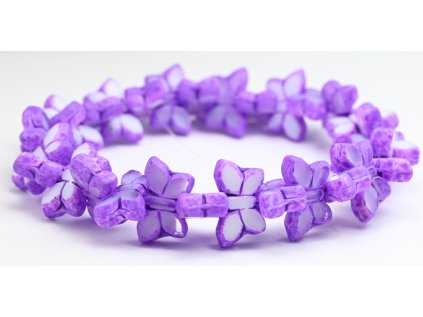 Butterfly - Table cut beads -20x12mm