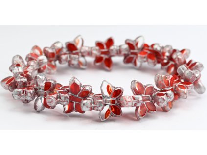 Butterfly - Table cut beads -20x12mm