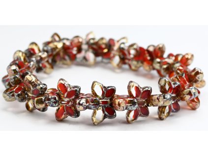 Butterfly - Table cut beads -20x12mm