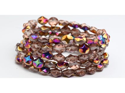 Pressed beads - 9x8mm