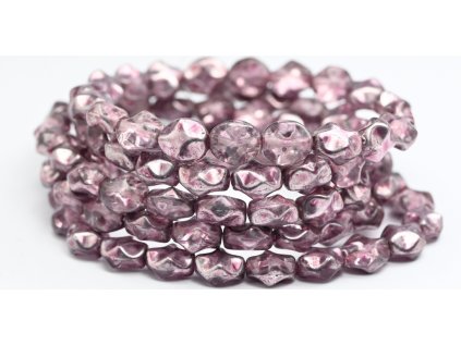 Pressed beads - 9x8mm