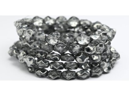 Pressed beads - 9x8mm