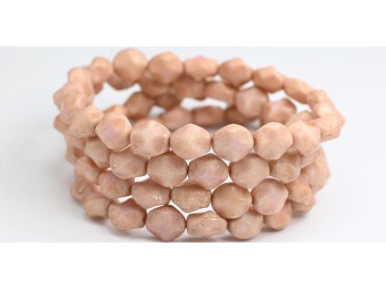 Pressed beads - 9x8mm