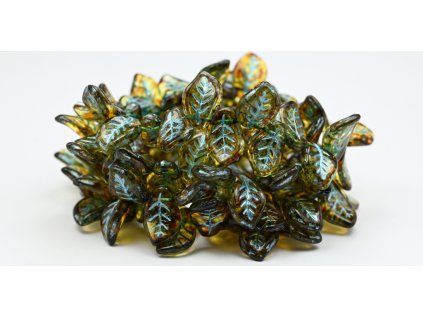 Pressed-Leaves 9x14mm