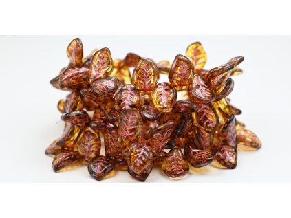 Pressed-Leaves 9x14mm