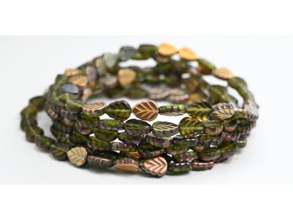 Pressed-Leaves 10x8mm