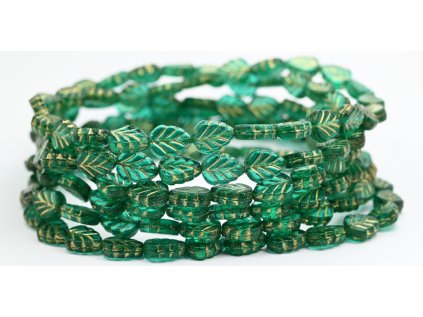 Pressed-Leaves 10x8mm