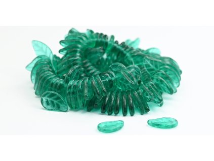 Pressed Beads - Leaves 14x9mm