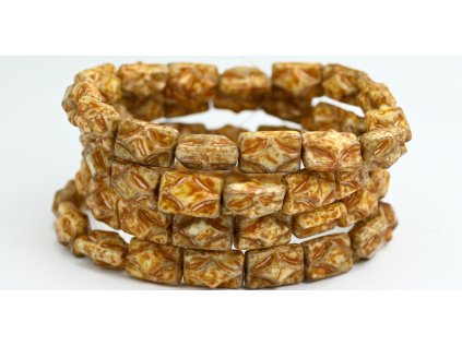 Pressed Beads - 12x8mm