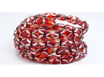 Pressed Beads - 12x8mm