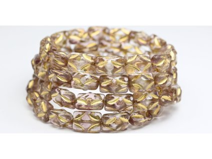 Pressed Beads - 12x8mm