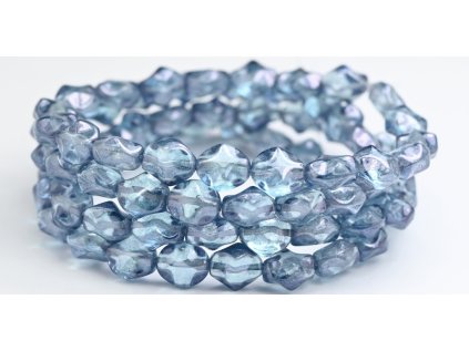 Pressed beads - 9x8mm