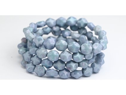 Pressed beads - 9x8mm