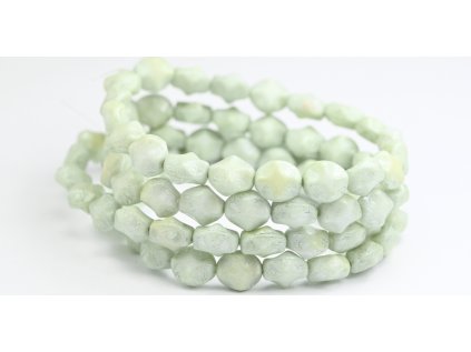 Pressed beads - 9x8mm