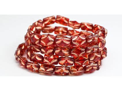 Pressed Beads - 12x8mm