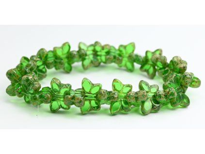 Butterfly - Table cut beads -20x12mm