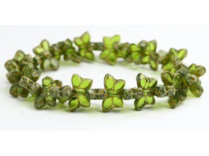 Butterfly - Table cut beads -20x12mm