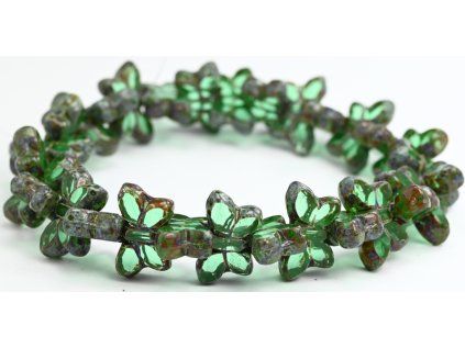 Butterfly - Table cut beads -20x12mm