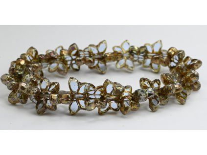 Butterfly - Table cut beads -20x12mm