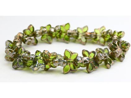 Butterfly - Table cut beads -20x12mm