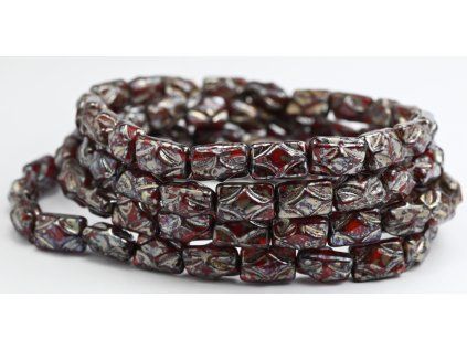 Pressed Beads - 12x8mm