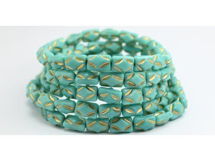 Pressed Beads - 12x8mm