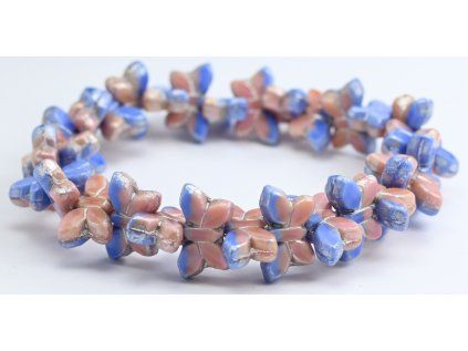 Butterfly - Table cut beads -20x12mm