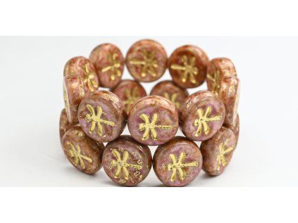 The Dragonfly - 17mm - Pressed beads