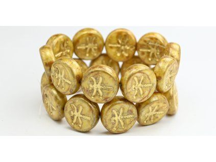 The Dragonfly - 17mm - Pressed beads