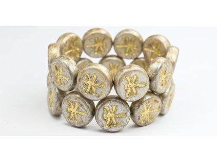 The Dragonfly - 17mm - Pressed beads