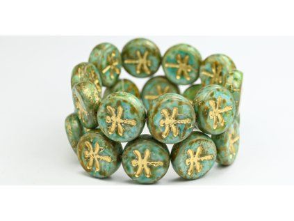 The Dragonfly - 17mm - Pressed beads