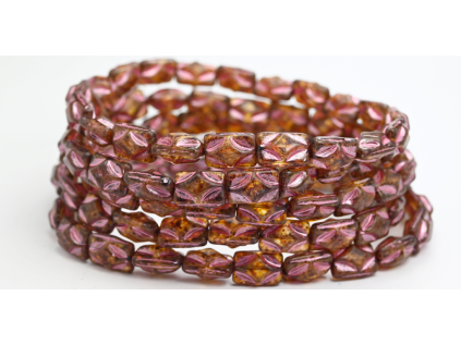 Pressed Beads - 12x8mm