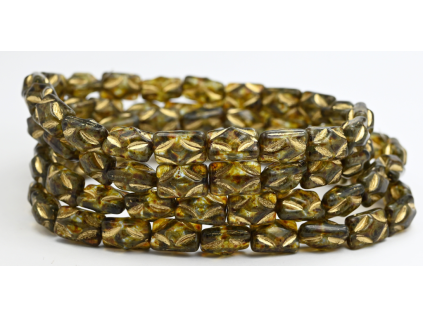 Pressed Beads - 12x8mm