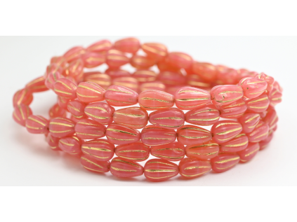 Pressed Beads - 13x8mm