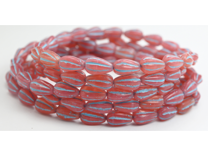 Pressed Beads - 13x8mm