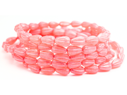 Pressed Beads - 13x8mm