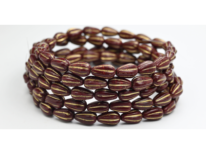 Pressed Beads - 13x8mm