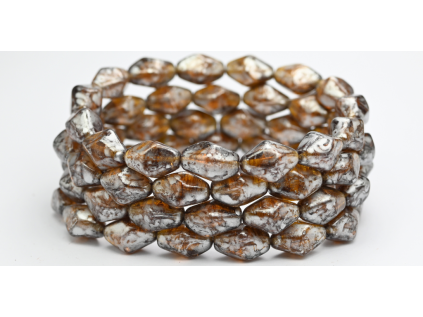 Pressed Beads - 14x10mm